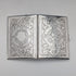 1898 British antique sterling silver double door card case 83g Charles Chesterman